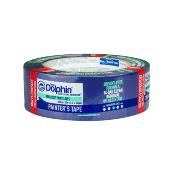 Blue Dolphin Professionele schilders Tape blauw 38 mm. x 50 mtr.